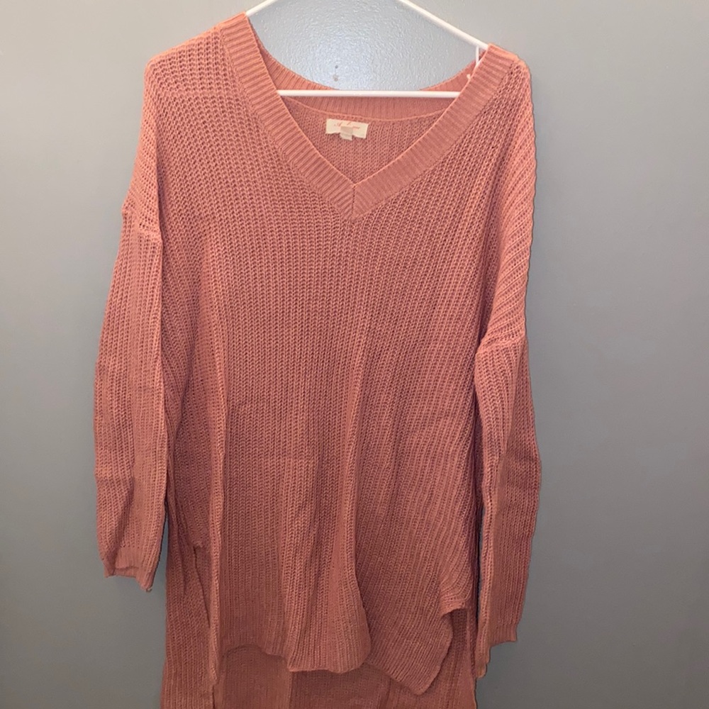 Pink sweater